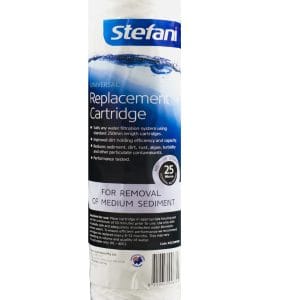 Stefani 25 Micron Medium Sediment Universal Replacement Cartridge – 250mm [XSC25WSED]