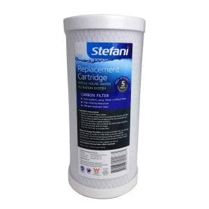 Stefani 10 x 4.5" 5 Micron Carbon Block Filter - Suits Whole House Water Filtration System